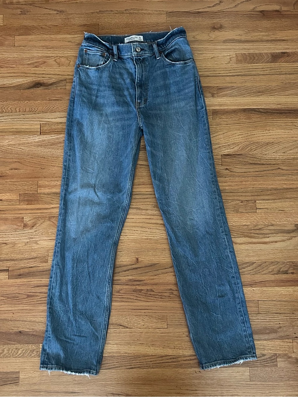 Abercrombie & Fitch 90s straight ultra high rise jeans